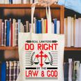 Christian Lawyer Attorney Law Student Graduation Exam Canvas Tote Bag