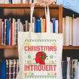 Christmas Introvert Team Introvert Introverted Xmas Canvas Tote Bag Christmas Introvert Team Introvert Introverted Xmas Canvas Tote Bag