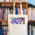 Class Of 1971 Shirt Tie Dye Senior Graduation Class Reunion Canvas Tote Bag