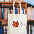 Class Of 2018 Basketball Senior Graduation Shirt Grad Canvas Tote Bag