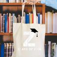Class Of 2018 Last Name Letter Z Graduation Canvas Tote Bag