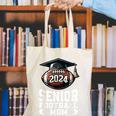 Class Of 2024 Graduation Senior Football Mom 2024 Canvas Tote Bag