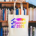 Class Of 2025 Mastered It College Masters Degree Graduation Canvas Tote Bag