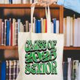 Class Of 2025 Senior Green Student Graduation Canvas Tote Bag