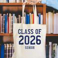 Class Of 2026 Senior Graduation High School College Grad Canvas Tote Bag