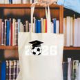 Class Of 2026 Senior 2026 Soccer High School Graduation Canvas Tote Bag