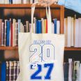 Class Of 2027 Senior 2027 Graduation Canvas Tote Bag