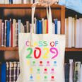 Class Of 2029 Senior Class 2029 Idea Graduation Grow With Me Canvas Tote Bag