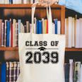 Class Of 2039 Grow With Me First Day Of School Graduation Canvas Tote Bag