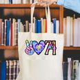 Class Of 74 1974 50th Class Reunion Tie Dye Graduation Items Canvas Tote Bag