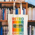 Classic Retro Gaming Nostalgia Canvas Tote Bag
