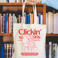Clickin' Since The 90s Retro Computer Nostalgia Canvas Tote Bag Clickin' Since The 90s Retro Computer Nostalgia Canvas Tote Bag