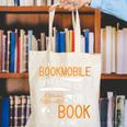 Cool Bookmobile Librarian Spreading Love One Book At A Time Canvas Tote Bag