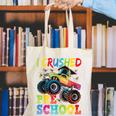 I Crushed Pre-K Monster Truck Graduation Preschool Grad 2025 Canvas Tote Bag