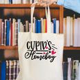 Cupid's Homebody Introvert Valentine's Day Home Canvas Tote Bag