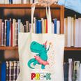 Cute Magical Ballerina Dino Unicorn Pre-K Graduation Canvas Tote Bag