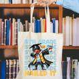 Dabbing Graduation Boy 5th Grade Nailed It Class Of 2025 Canvas Tote Bag