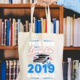 Dad Of a 2019 Graduate Shirt Proud Dad Graduation Grad Shirt Canvas Tote Bag