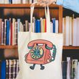 Dial It Back Retro Tech Nostalgia Vintage Premium Tri-Blend Canvas Tote Bag