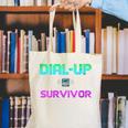 Dial Up Survivor Retro Modem Nostalgia Tech Top Canvas Tote Bag