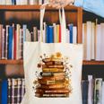Dream Like Martin Floral Book History Month Women Men Canvas Tote Bag