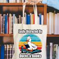 Ducks Books Lover Easily Distracted By Ducks & Books Canvas Tote Bag Ducks Books Lover Easily Distracted By Ducks & Books Canvas Tote Bag