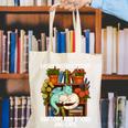 Easily Distracted By Dragons Books Cats Fantasy Book Lover Canvas Tote Bag