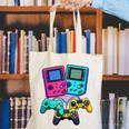Eighties Console Controller Gaming Player Gadget Nostalgia Canvas Tote Bag