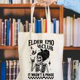 Elder Emo Club Skeleton Nostalgia It Wasn't a Phase Mom Canvas Tote Bag Elder Emo Club Skeleton Nostalgia It Wasn't a Phase Mom Canvas Tote Bag