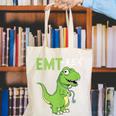 EMT Rex Paramedic Graduation Firefighter Canvas Tote Bag