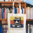 Ew People Introvert Cat Lover Crazy Vintage Cat Lady Canvas Tote Bag Ew People Introvert Cat Lover Crazy Vintage Cat Lady Canvas Tote Bag