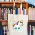 Ew People Unicorn Lover Introvert Rainbow Unicorn Canvas Tote Bag