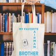 My Favorite Airman Calls Me Brother Airman Graduation Premium Tri-Blend Canvas Tote Bag