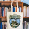 Felt Crappie So I Went Fishing Introvert Lakes Antisocial Raglan Baseball Tee Canvas Tote Bag