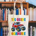 First Grade Graduation Monster Truck 1st Grade Graduate Canvas Tote Bag