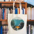 Fish Bowl Frutiger Aero Y2K Retro Vibes Canvas Tote Bag