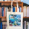 Frutiger Aero Retro Vibes Canvas Tote Bag
