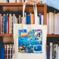 Frutiger Aero Retro Vibes Y2K Retro Grunge Canvas Tote Bag