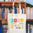 Future Class Of 2029 I Survived Passed 5th Grade Graduation Canvas Tote Bag