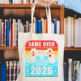 Game Over Class Of 2026 Shirt Students Graduation Canvas Tote Bag