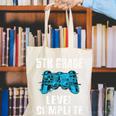 Gamer Graduation 5th Grade Level Complete Video Games Boys Canvas Tote Bag