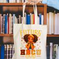 Girl Future HBCU Graduate Afro College Graduation Kids Canvas Tote Bag