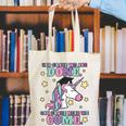 Girls 3rd Grade Graduation Magical Unicorn Canvas Tote Bag