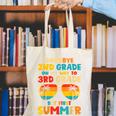 Goodbye 2nd Grade Graduation To 3rd Grade Hello Summer Kids Canvas Tote Bag