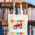 Goodbye 3rd Grade Hello 4th Grade Graduation 2024 Canvas Tote Bag