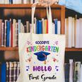Goodbye Kindergarten Graduation Class 2025 1st Grade Kids Canvas Tote Bag