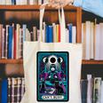 Gothic Girl Tarot Card Introverted Reader And Reading Canvas Tote Bag Gothic Girl Tarot Card Introverted Reader And Reading Canvas Tote Bag