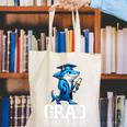 Grad Class Of 2025 Boys Shark Graduation Graduated Canvas Tote Bag