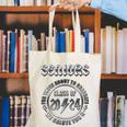 Graduation 2024 Rock & Roll Style Senior Canvas Tote Bag