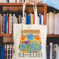 Graduation 3rd Grade Monster Truck Boys I Crushed Grad Canvas Tote Bag